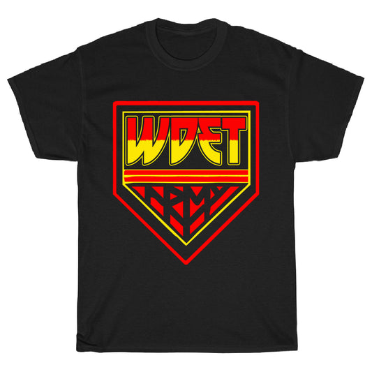 WDET Army Black Tee