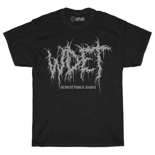 WDET Metal Black Tee