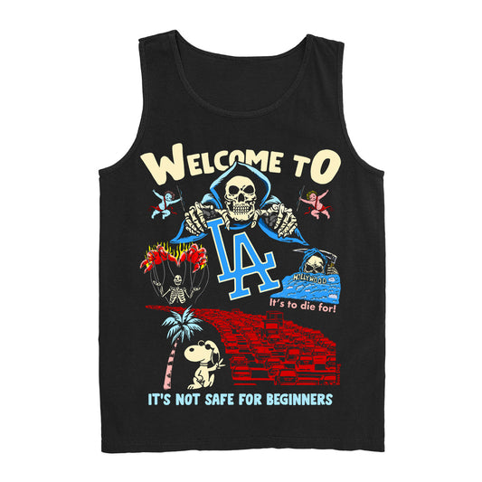 Welcome To LA Black Tank