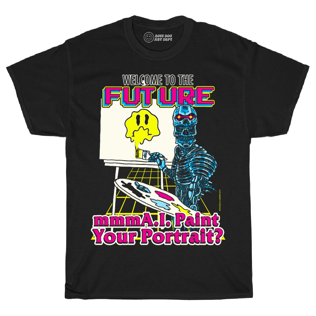 Welcome to the Future Black Tee