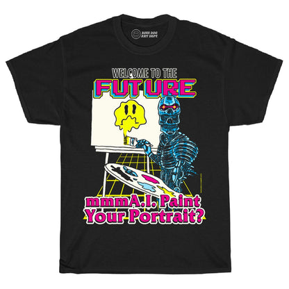 Welcome to the Future Black Tee