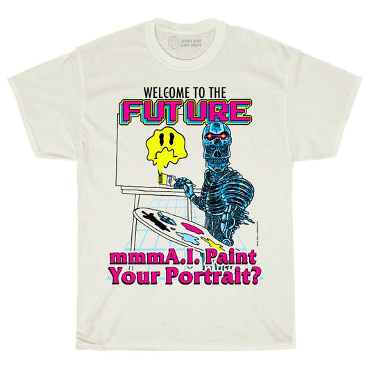 Welcome to the Future Ivory Tee