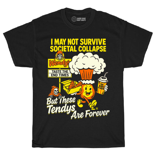 Wend Times Black Tee