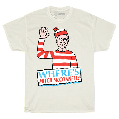 Where's Mitch? Ivory Tee