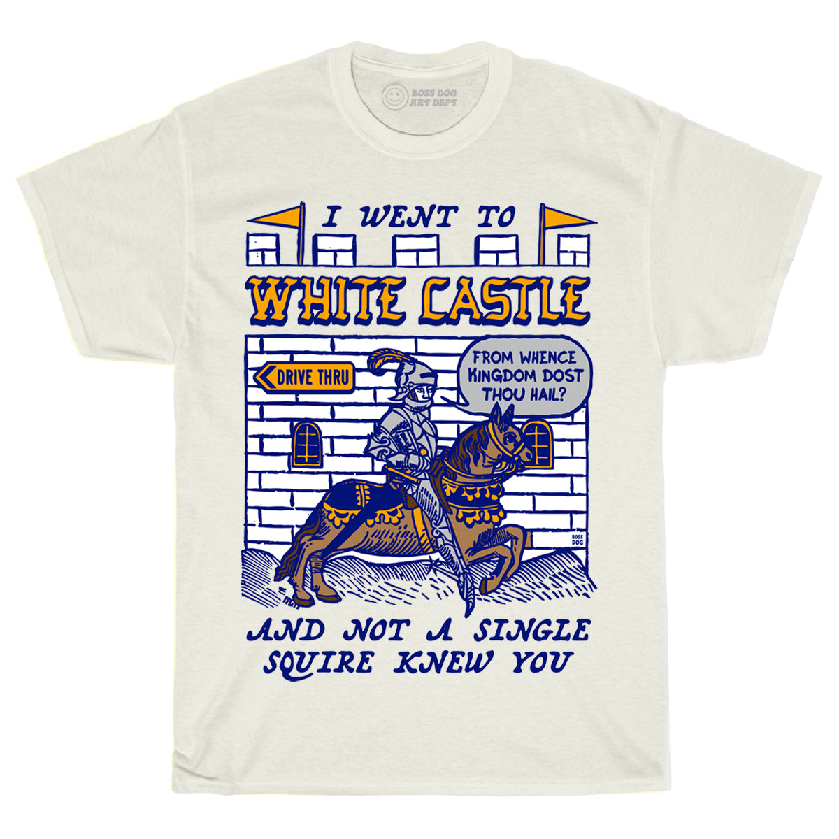 White Castle Ivory Tee