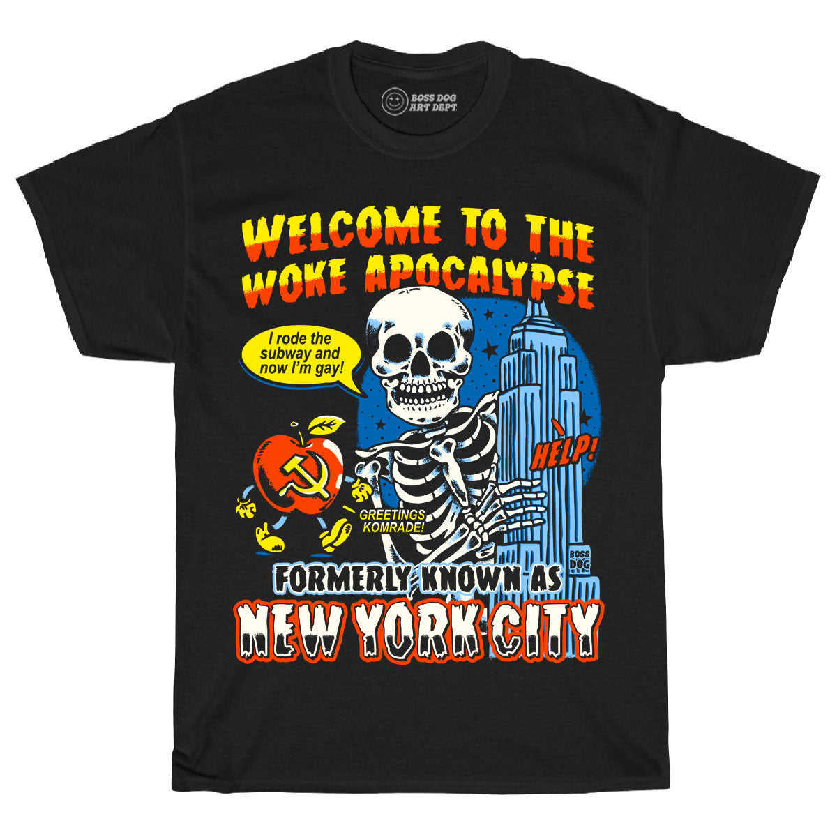 Woke Apocalypse Black Tee