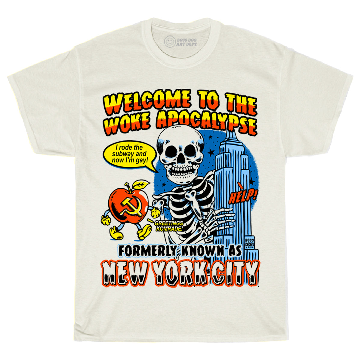 Woke Apocalypse Ivory Tee