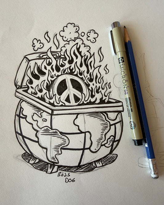 World Peace Sketch