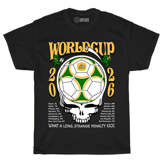 World Cup Australia Black Tee