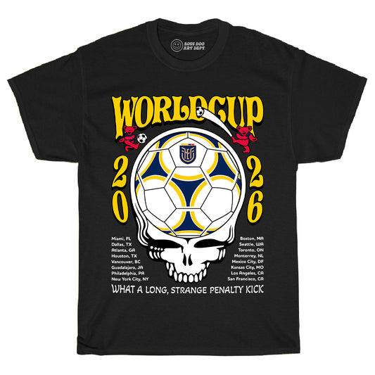 World Cup Ecuador Black Tee