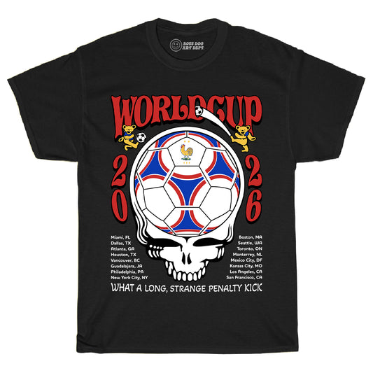 World Cup France Black Tee