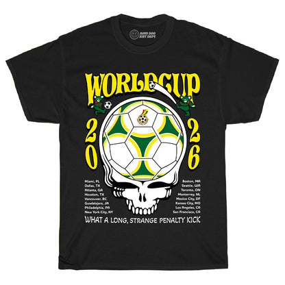 World Cup Ghana Black Tee