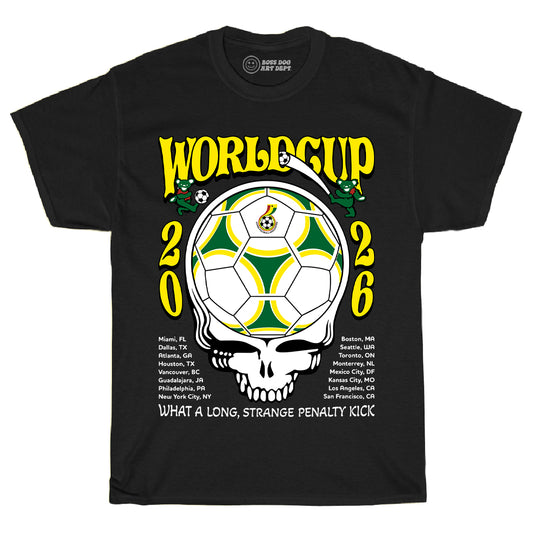 World Cup Ghana Black Tee