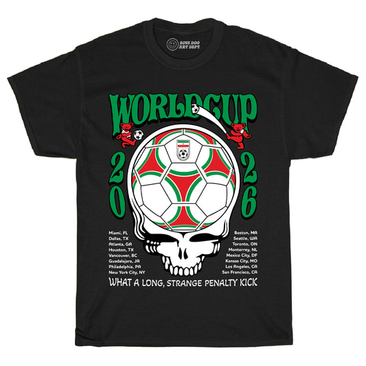 World Cup Iran Black Tee