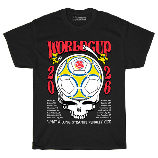 World Cup Colombia Black Tee