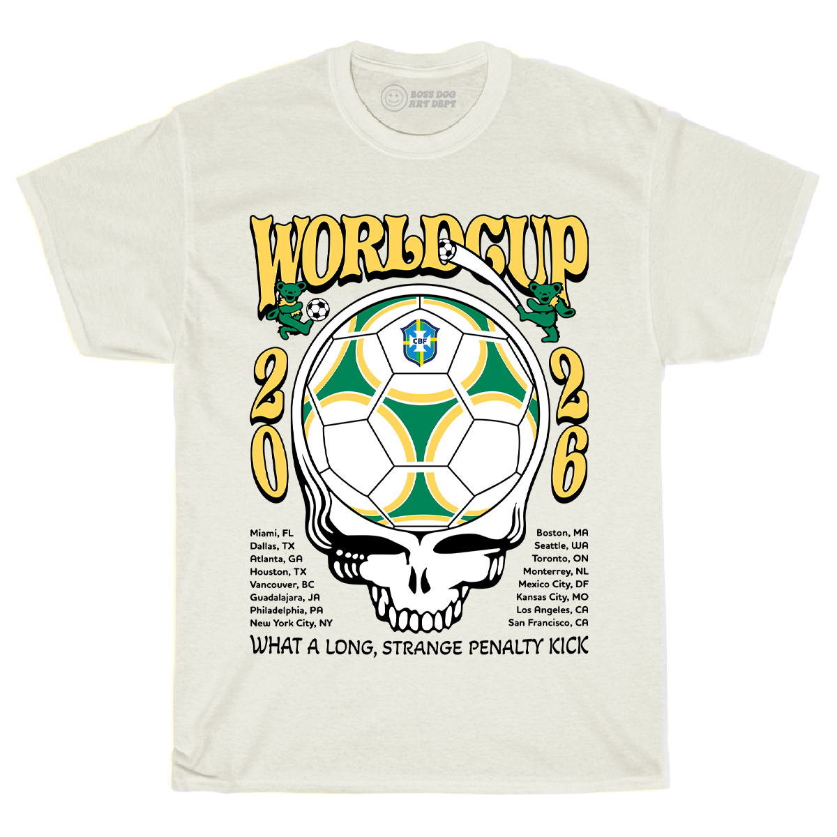 World Cup Brazil Ivory Tee