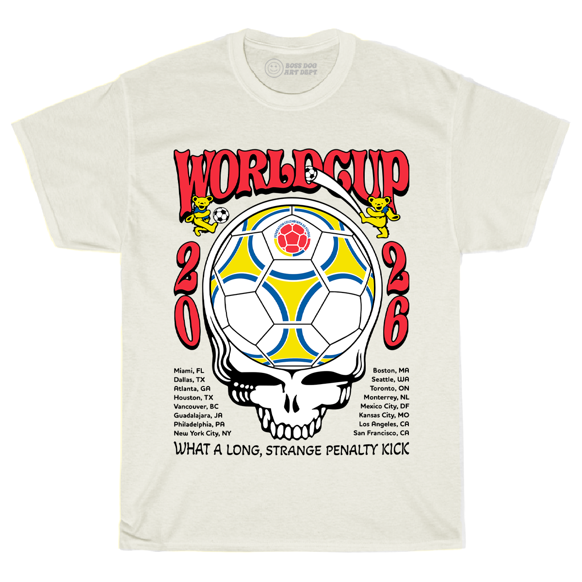 World Cup Colombia Ivory Tee