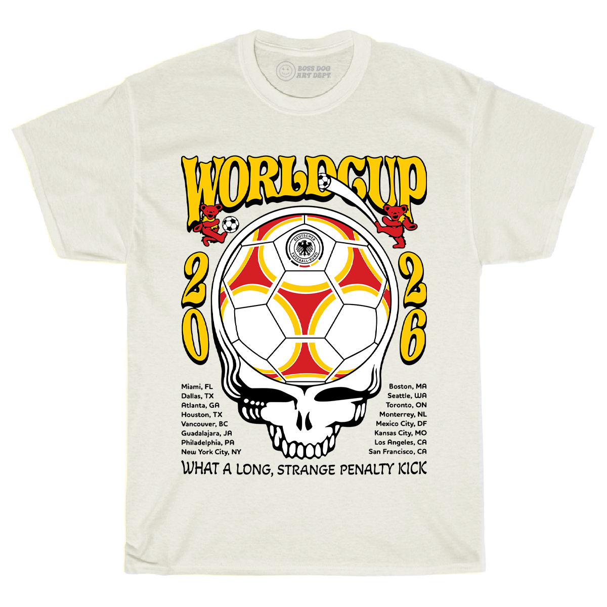 World Cup Germany Ivory Tee