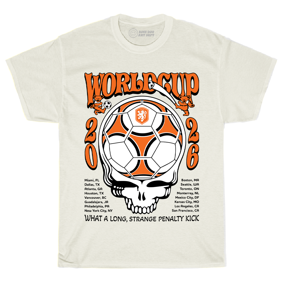 World Cup Netherlands Ivory Tee