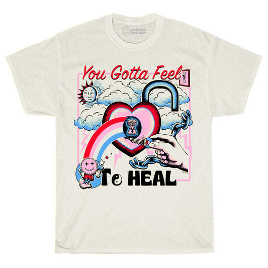 You Gotta Feel Ivory Tee